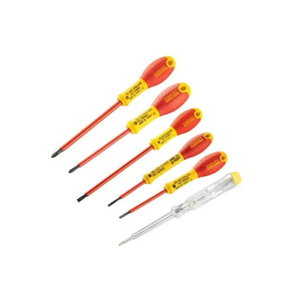 Stanley Fatmax Insulated Screwdriver VDE Set | 0-65-441 - Image 2