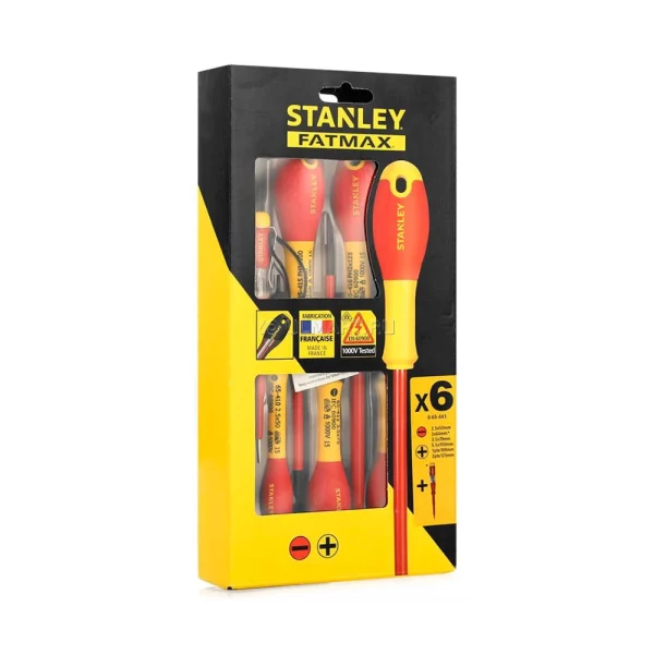 Stanley Fatmax Insulated Screwdriver VDE Set | 0-65-441 - Image 3