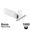 Stanley Heavy Duty Staples 6mm | 1-TRA704T