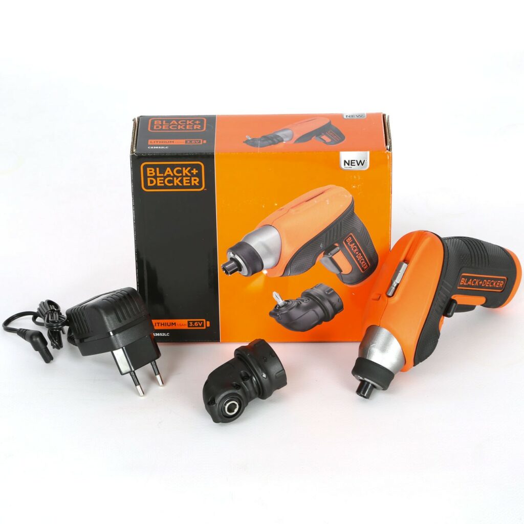 Black&Decker 3.6V Li-Ion Screwdriver | CS3652LC - CIB Partners