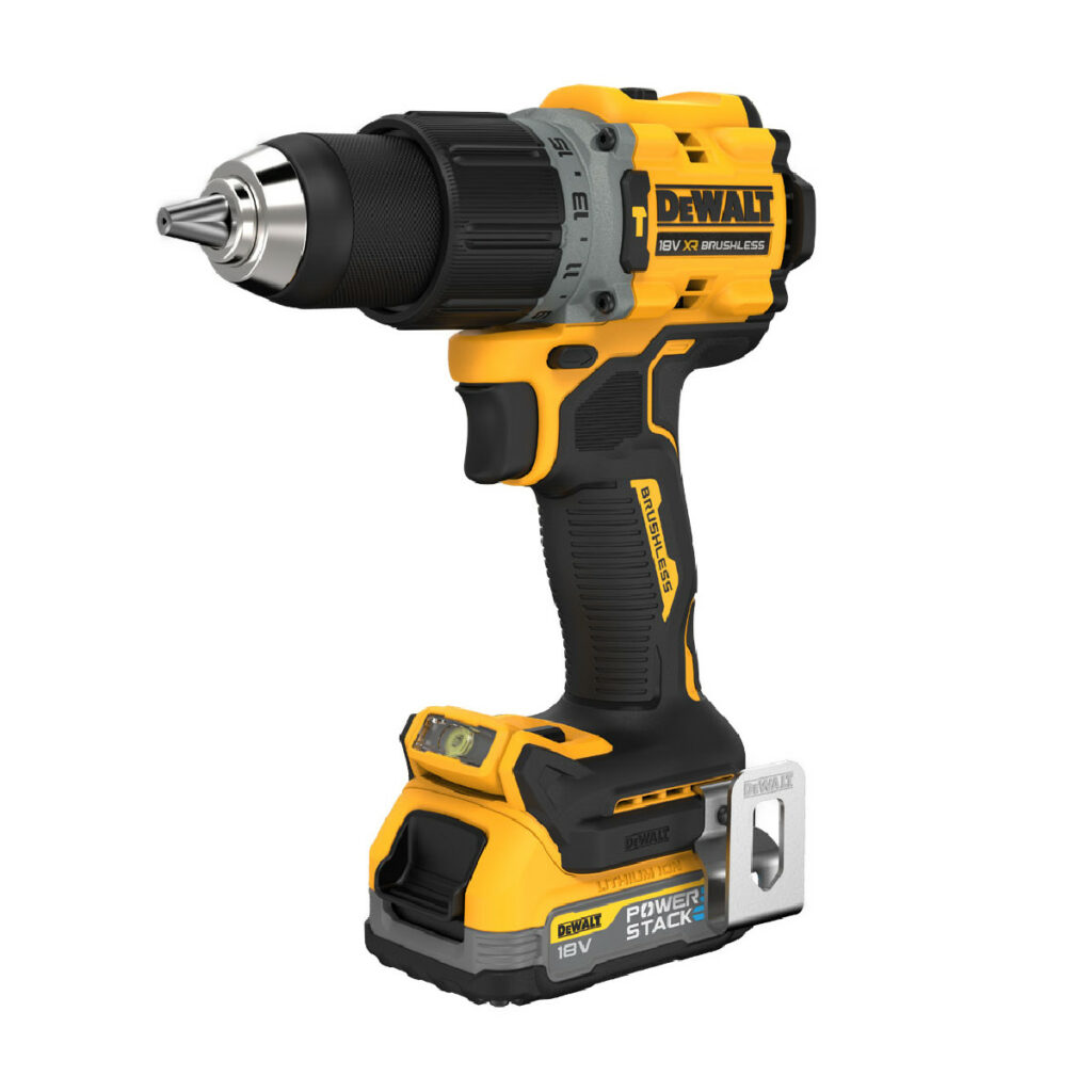 DEWALT 18V Brushless Powerstack Hammer Drill DCD805E1T