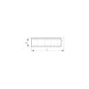Bahco Stainless Steel Ruler 300 mm | SR300-MM - Image 2