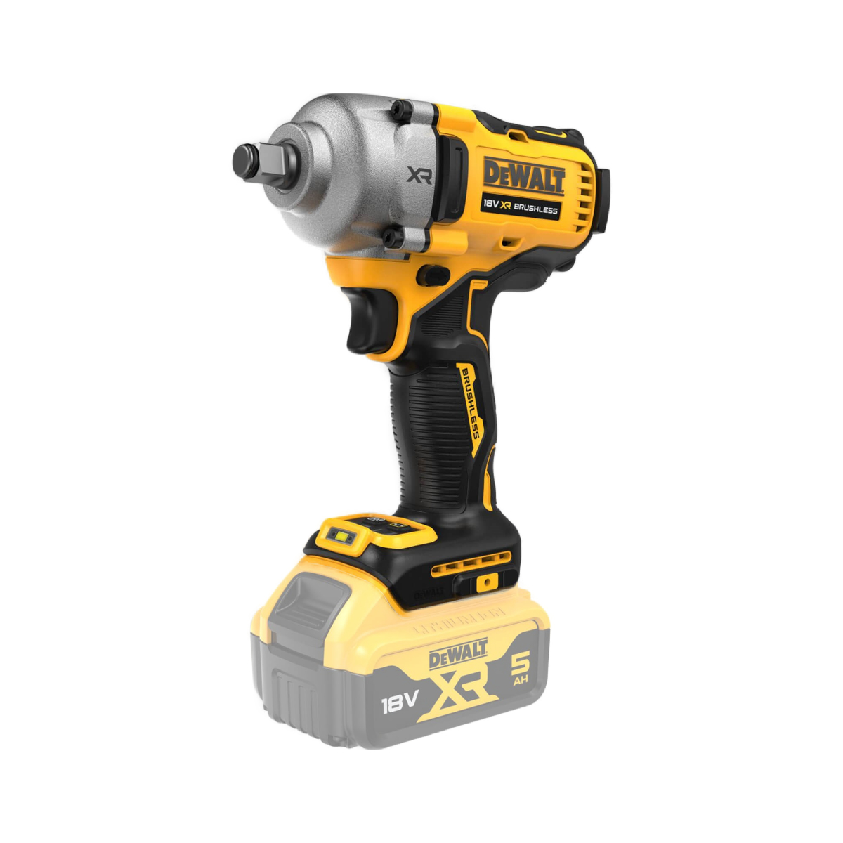 20V Brushless Cordless 1/2 in. High-Torque Impact Wrench - Tool Only