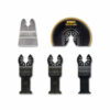 DEWALT 5 Piece Saw Blade Set for Multi-Tool in Tough Case | DT20715 - Image 2