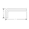 Bahco Allen Key 2 mm | 1995M-2 - Image 3