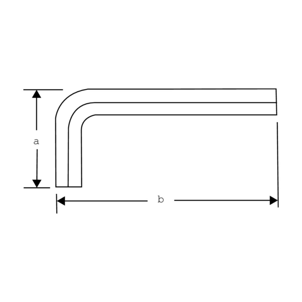Outifrance Clé Tube Coudée - 12 Mm