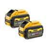 DEWALT XR Universal Dual Port Charger with 54V 9Ah Batteries | DCB132X2 - Image 2