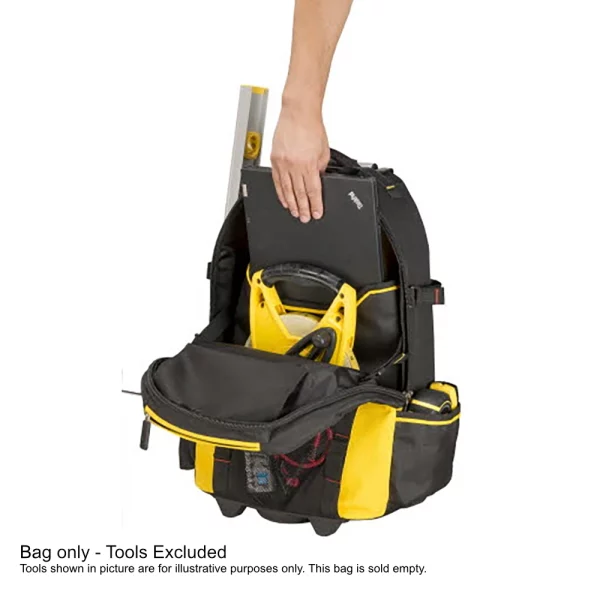 Stanley Fatmax Heavy-Duty Tool Bag Backpack on Wheels | 1-79-215 - Image 6