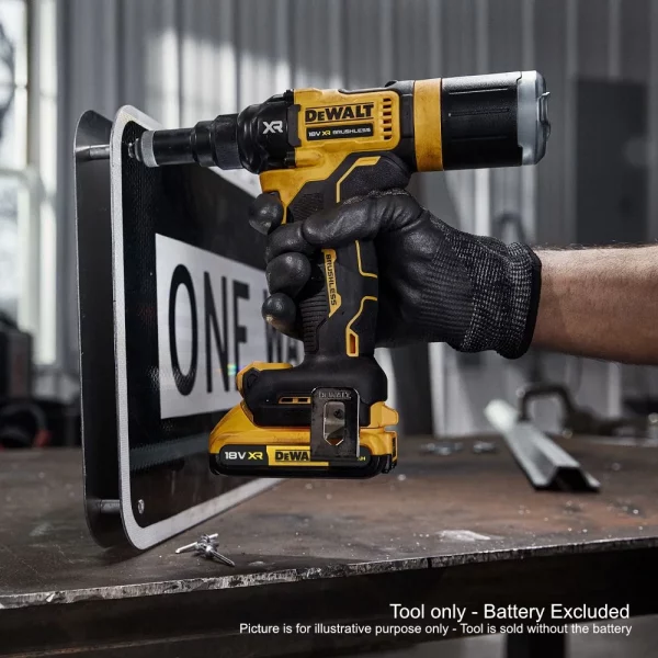 DEWALT 18V Brushless 4.8mm Rivet Gun  | DCF403NT - Image 6