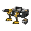 DEWALT 18V XR Brushless Combo Twin Kit  2x2Ah | DCK2060D2T
