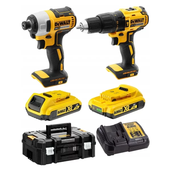 DEWALT 18V XR Brushless Combo Twin Kit  2x2Ah | DCK2060D2T - Image 2