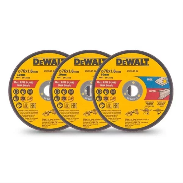 DEWALT Abrasive Disc 76mm for DCS438 | DT20592 - Image 2