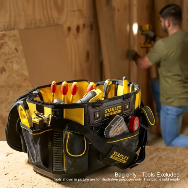 Stanley Fatmax 18-Inch Round Top Rigid Tool Bag | FMST1-70749 - Image 5