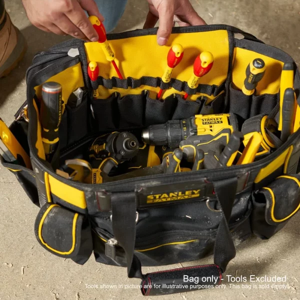 Stanley Fatmax 18-Inch Round Top Rigid Tool Bag | FMST1-70749 - Image 3