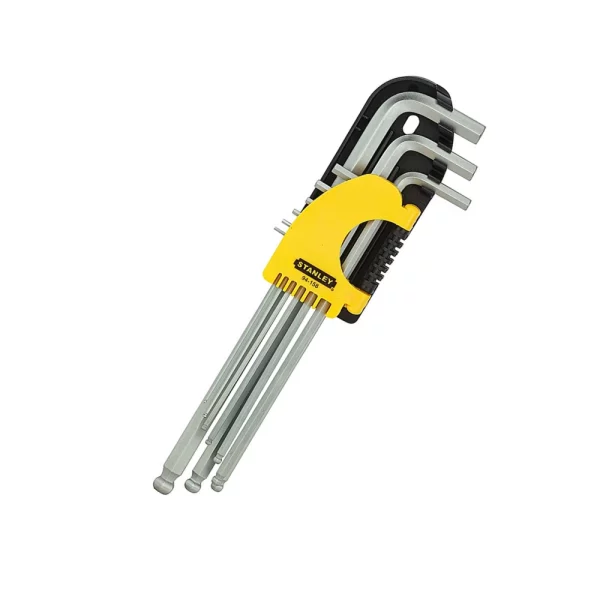 Stanley Long Spheric-Head Hex Key Set 9pc | STMT94162-8