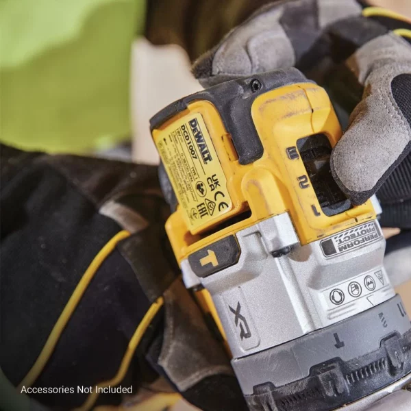 DEWALT 18V Brushless Hammer Drill Driver 8Ah  | DCD1007WW1T - Image 4