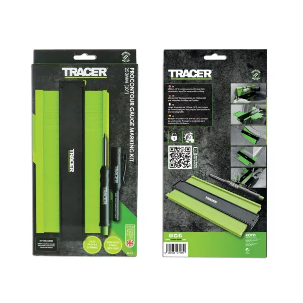 TRACER Contour Gauge 250mm (10”) with Deep Hole Pencil | ACG2 - Image 9