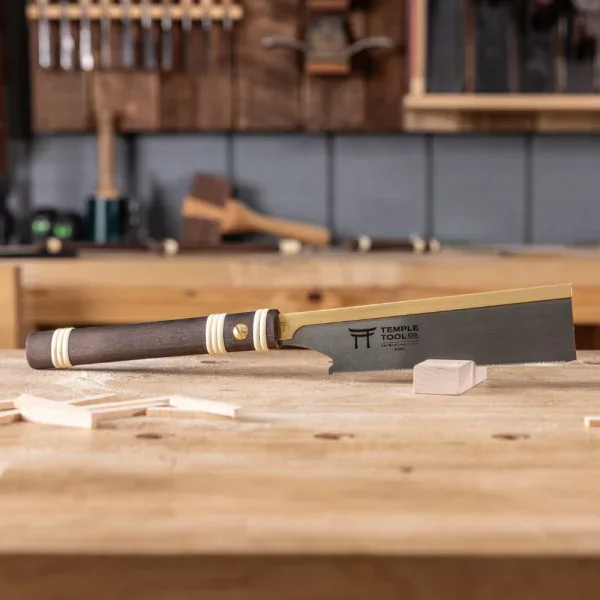 Temple Tool Dozuki Pull Saw | Ultra-Fine Crosscut | 180mm - Image 4