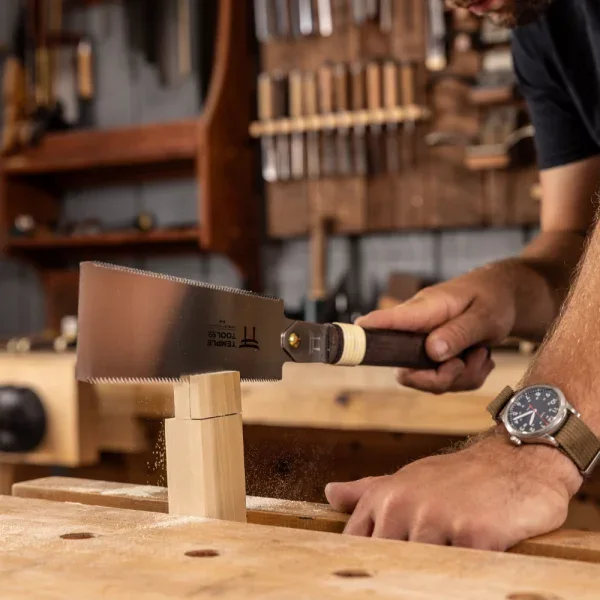 Temple Tool Ryoba Pull Saw | Double Edge | 180mm - Image 6