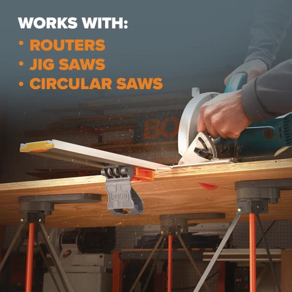 BORA 96" NGX Quick-Connect Clamp Edge Guide | 546100 - Image 3