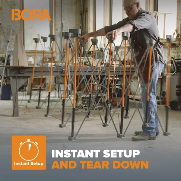 BORA Centipede 1200x2400 with X-Cups, Clamps & Bag | CK15S - Image 7