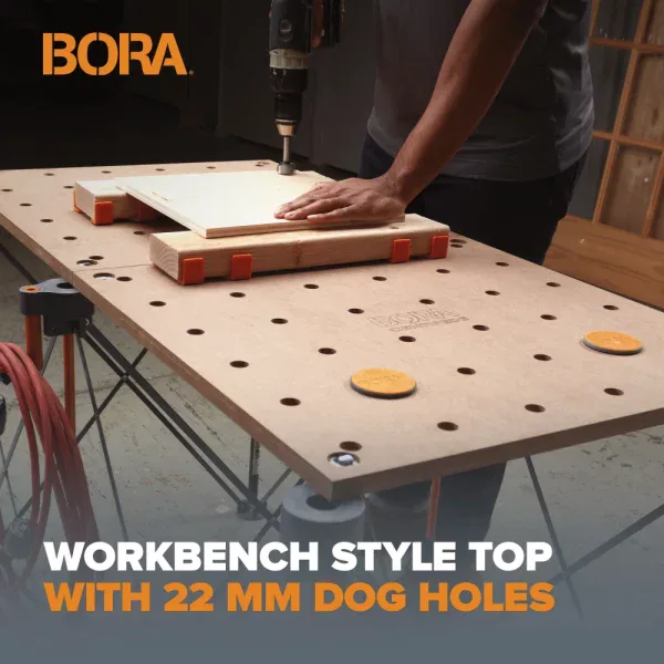 BORA Centipede Table Top with Dog Holes | CK22TM - Image 4