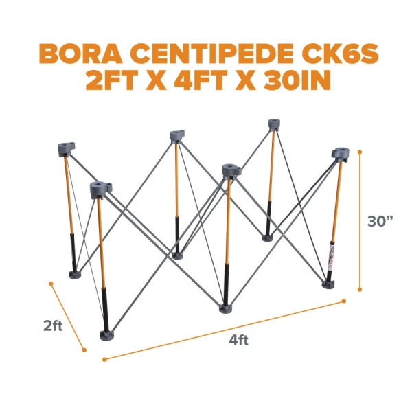BORA Centipede 600x1200 with X-Cups, Clamps & Bag | CK6S - Image 2