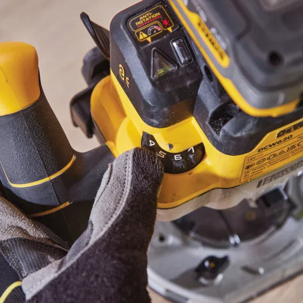 DEWALT 18V Plunge Router 12.7mm (1/2") | DCW620NT - Image 10