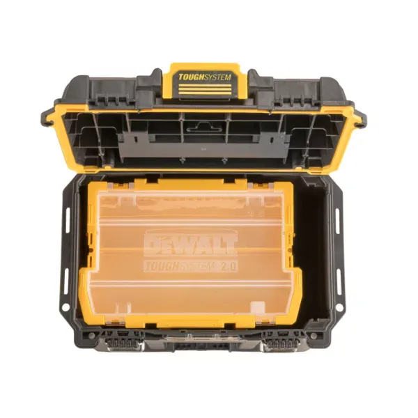 DEWALT TOUGHSYSTEM 2.0 Half Width Compact Deep Storage Box | DWST08035-1 - Image 4