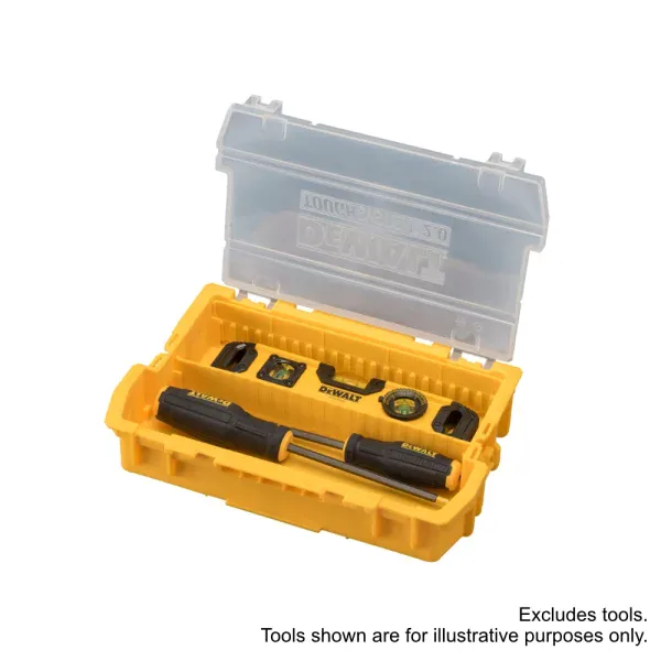 DEWALT TOUGHSYSTEM 2.0 Half Width Compact Deep Storage Box | DWST08035-1 - Image 5